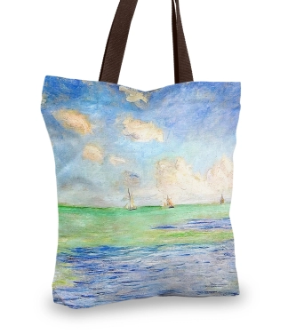 Rokassomiņa Monet Sea ar laivām 25-122-141