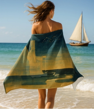 paplūdimio rankšluostis zodiakai vandenis