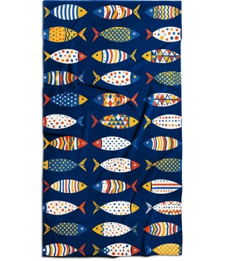 vaikiškas rankšluostis žuvytės