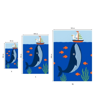 rankšluosčiai vaikams banginis