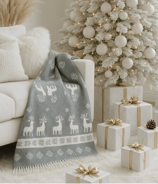 vilnoniai kalėdiniai pledai gera kaina