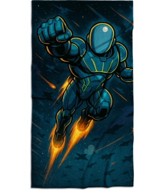 Rankšluostis su jūsų veidu, Super man