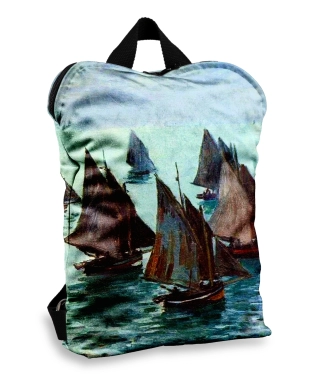 stilinga marinistinė moteriška kuprinė