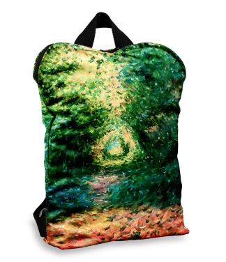 stilinga moteriška kuprinė žalsva