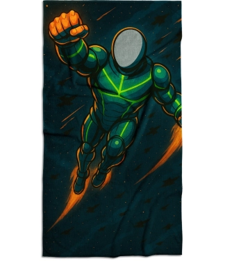 Rankšluostis su jūsų veidu, Super man