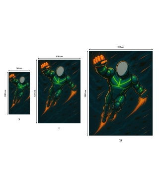 Rankšluostis su jūsų veidu, Super man