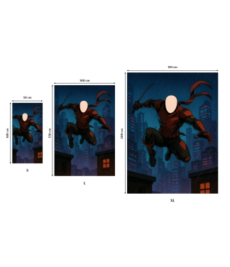 Rankšluostis su jūsų veidu, Ninja