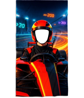 Rankšluostis su jūsų veidu, Racing driver