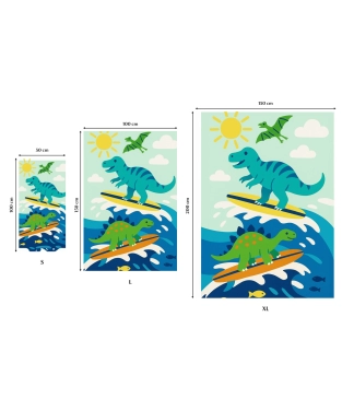 rankšluosčiai vaikams su spauda dinozaurai