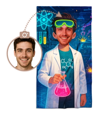 Rankšluostis su jūsų veidu, Chemist