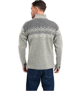 megztinis vyriškas vilnonis pilkos spalvos