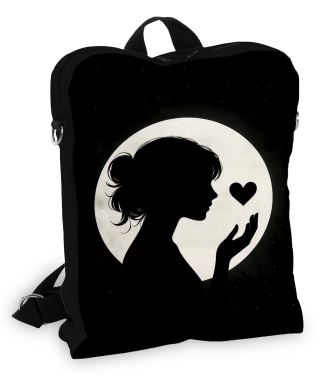 Talpi kuprinė, juoda