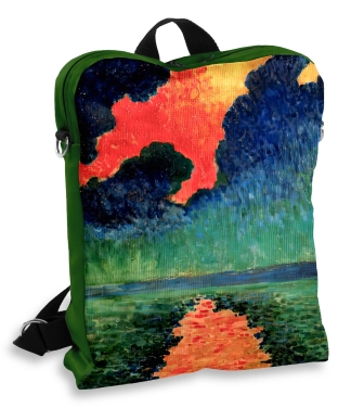 talpi stilinga moteriška kuprinė