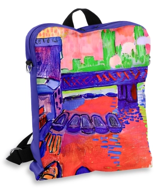 stilinga kuprinė moterims