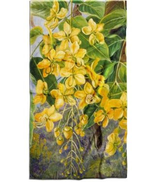 rankšluostis geltonos gėlės