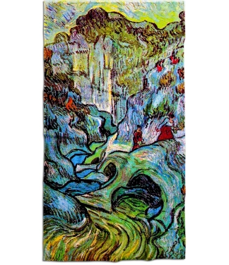 stilingas paplūdimio rankšluostis vincent van gogh