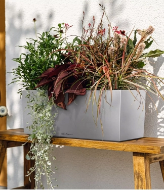 Nerūsējošā tērauda Lechuza katls Balconera Steel 50