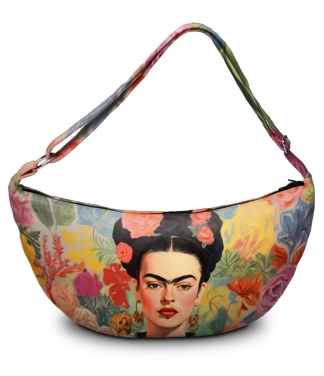 moteriška rankinė su gėlėmis