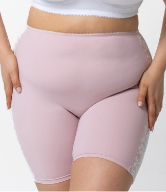 apatiniai šortukai formuojantys rožinės spalvos