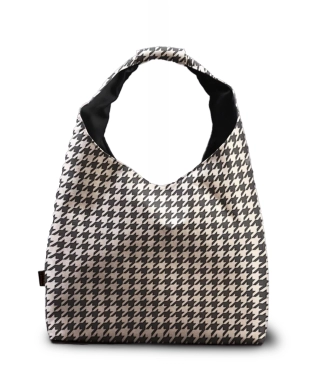 klasikinė juoda balta rankinė moterims