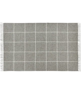 pilkas languotas vilnonis uztiesalas