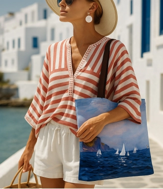 marinistinis krepšys moterims