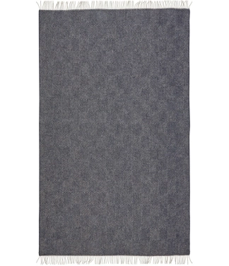 melynas vilnonis pledas su rombais