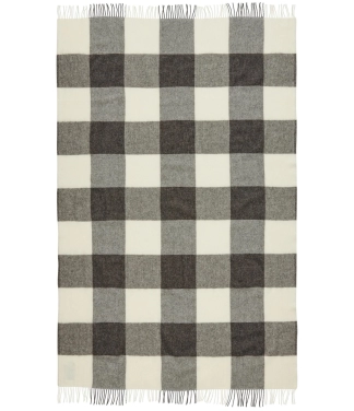 vilnonis languotas pledas balta ruda