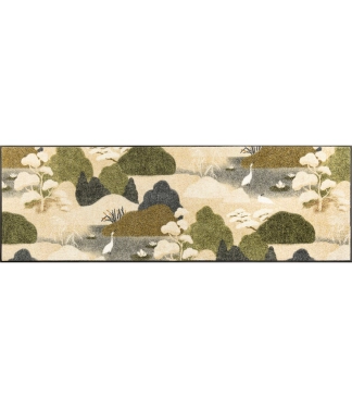 plaunamas kiliminis takelis pastelines spalvos