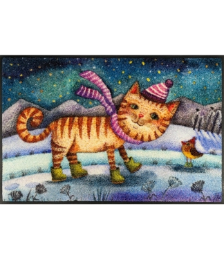 durų kilimėlis namams kalėdiškas