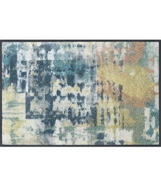 durų kilimėlis žalsvas plaunamas