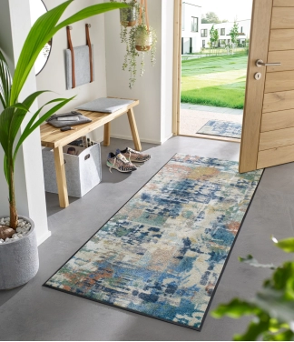 kiliminis takas namams žalsvas