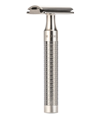 dviašmenis skustuvas vyrams muhle