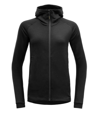 dzemperis moterims juodas devold merino vilna