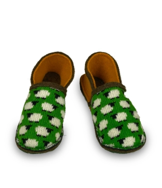 kokybiškos ambarinės vilnonės šlepetės