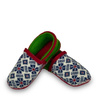 kambarinės vilnonės šlepetės