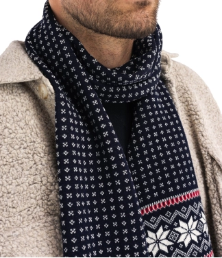 vilnonis šalikas vyrams mėlynas raudons baltas