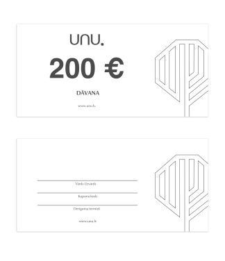 Dāvanu kupons 200 EUR vērtībā