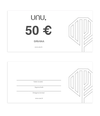 Dāvanu kupons 50 EUR vērtībā