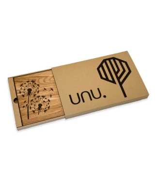 Sālsmaizes dāvana griešanas dēlis ar kastīti