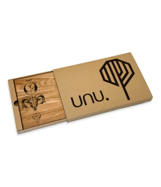 Iegravēts koka griešanas dēlis Auns