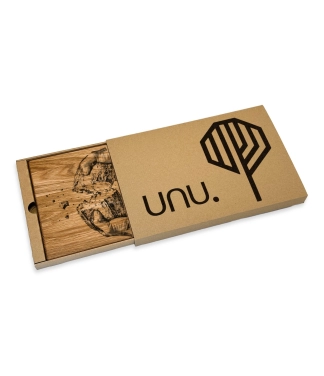 Praktiska dāvana koka griešanas dēlis ar kastīti