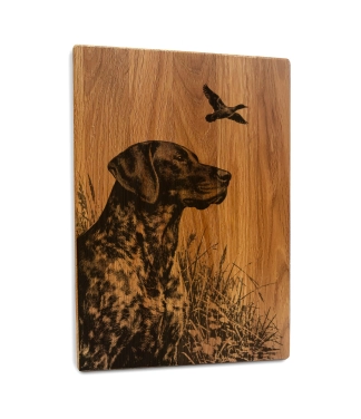 Iegravēts griešanas dēlis Suns