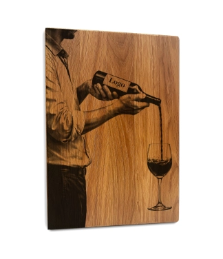 Personalizēts iegravēts griešanas dēlis Vīns