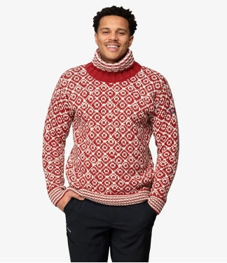 Ryškus megztinis vyrams Devold Hindberry