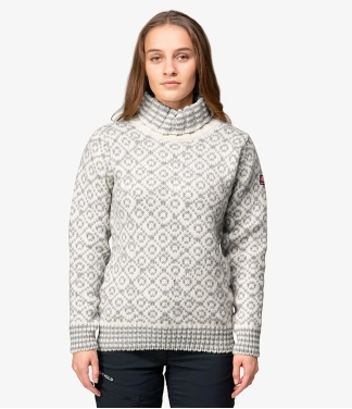 Vilnonis megztinis moteriškas Devold Svalbard