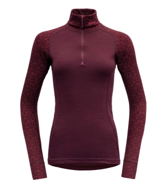 Termo krekls ar rāvējslēdzēju sievietēm Devold