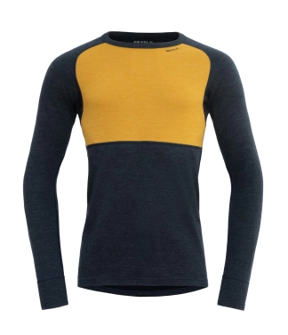 Vīriešu Merino vilna un zīds termo krekls Devol