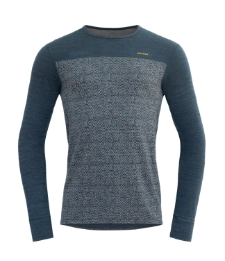 pelēkzila Vīriešu termo krekls Devold