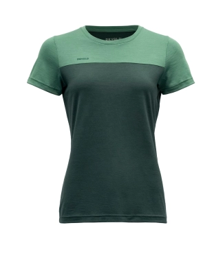 Merino vilnas t-krekls zaļā krāsā Devold